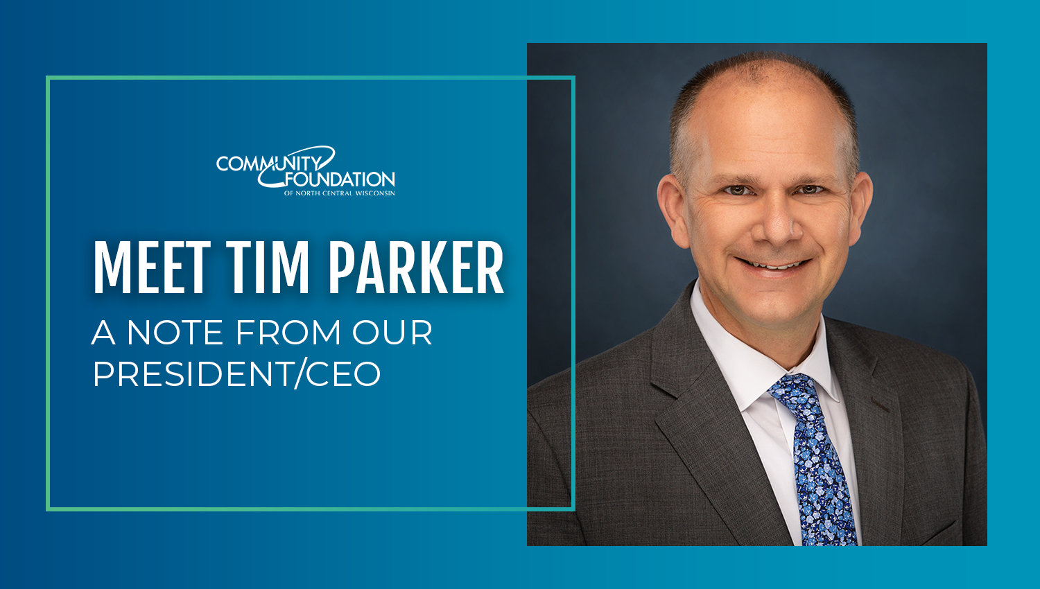 Meet Tim Parker CEO