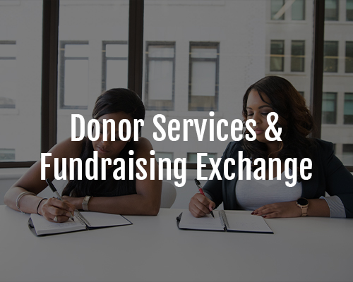 fundraising exchange donor services