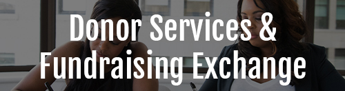 fundraising exchange donor services